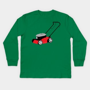 Lawn-mower Kids Long Sleeve T-Shirt